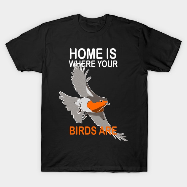 Bird Watching Birds Birding T-Shirt by Johnny_Sk3tch